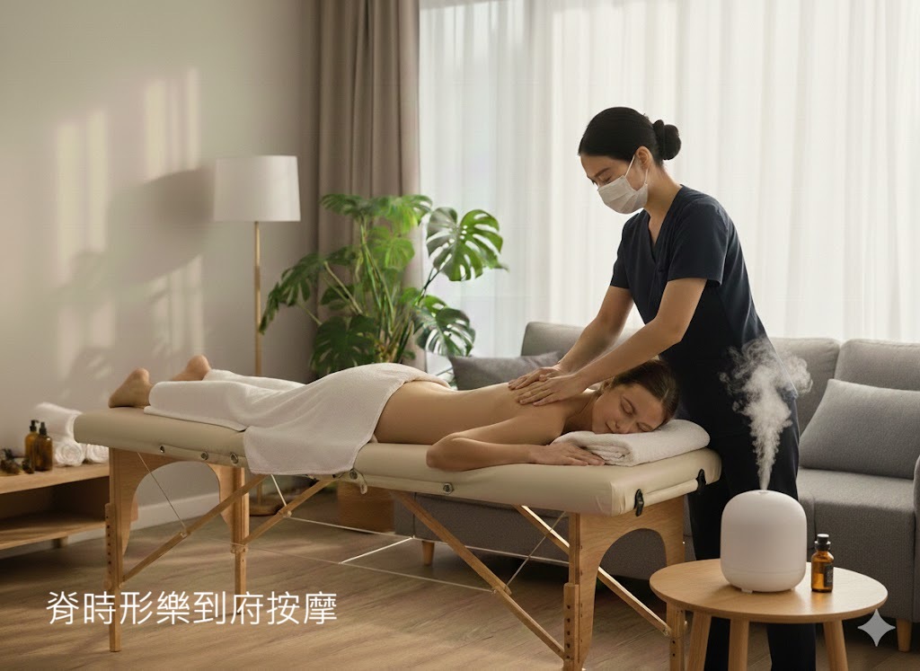 脊時形樂到府精油按摩