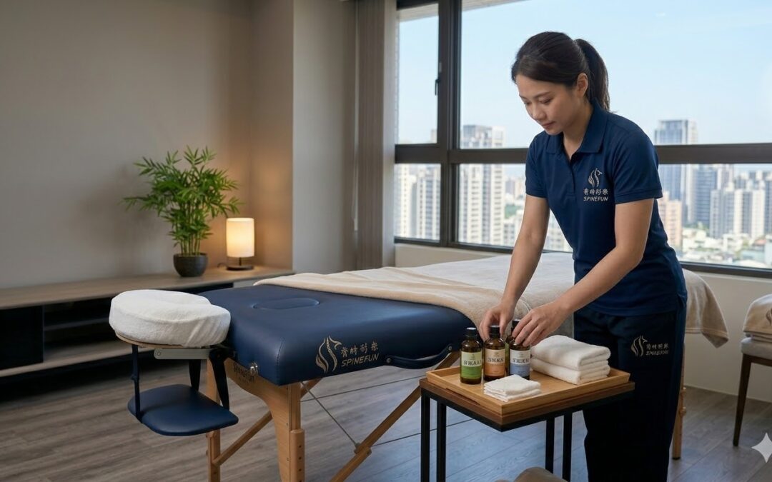 台中到府精油按摩推薦｜脊時形樂：專業推拿整復與複方精油 SPA，在家享受五星級深層修復