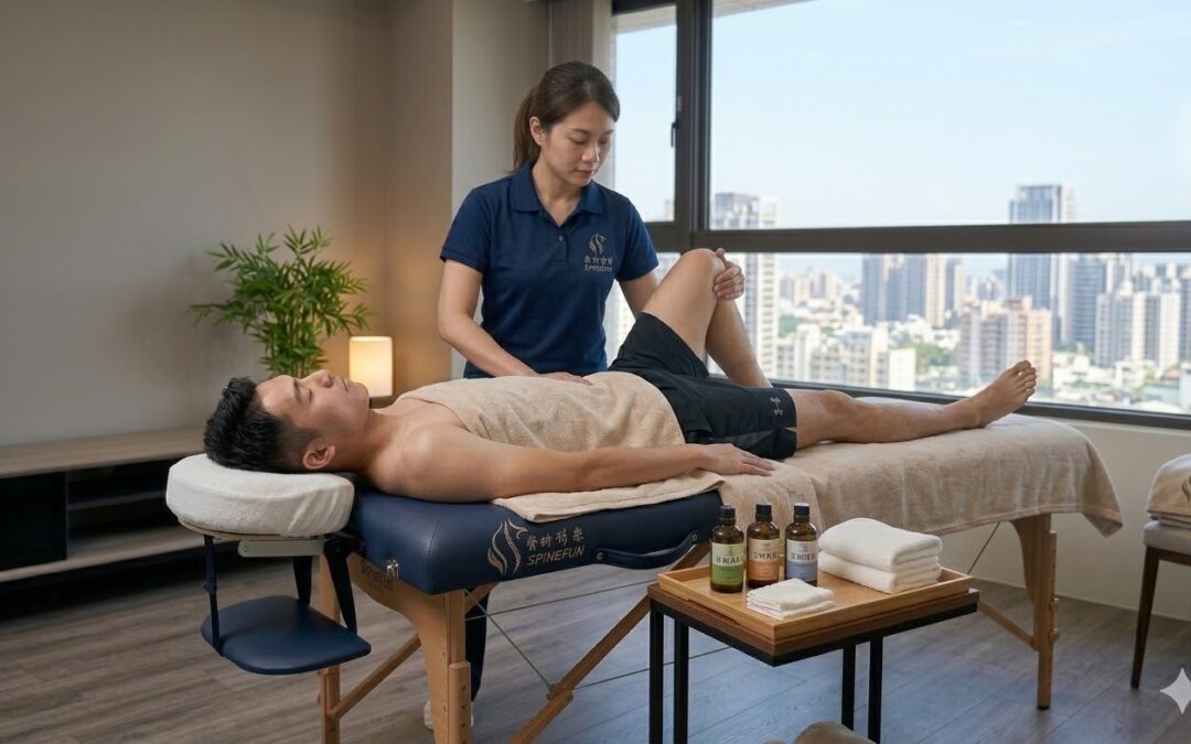 台中到府推拿按摩推薦｜脊時形樂：全維結構修復工法，結合筋膜釋放與精油 SPA 的深度療癒