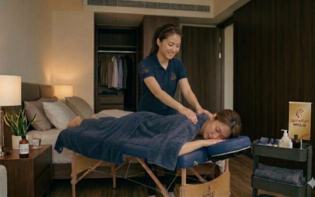 台北台中到府精油按摩 SPA 推薦｜脊時形樂：預約一場宅家放鬆儀式，精準修復職場勞損