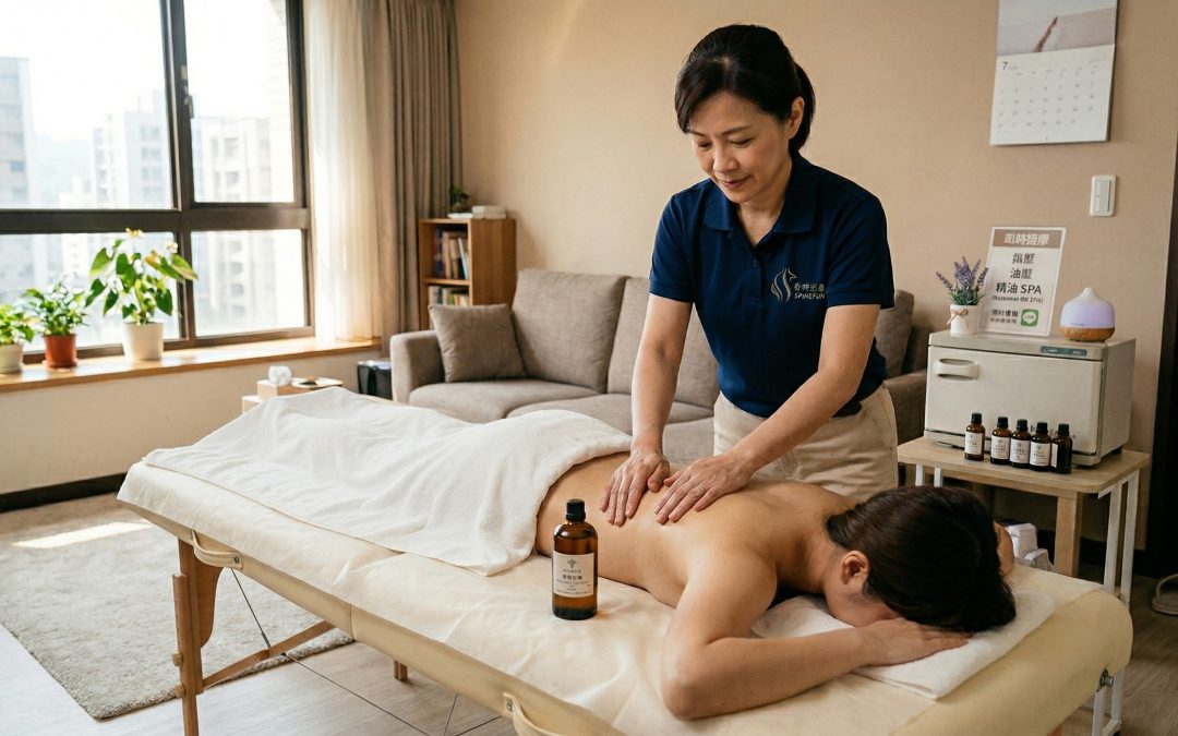 【脊時形樂】居家到府按摩：把五星級 SPA 搬回家，隨時享受極致指壓與精油放鬆！
