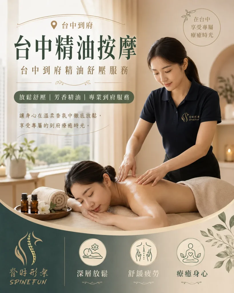 脊時形樂-台中精油按摩