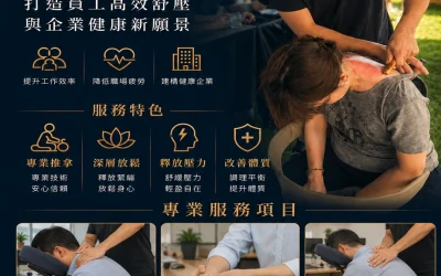 企業戶外活動按摩規劃:脊時形樂打造最強家庭日與市集舒壓亮點