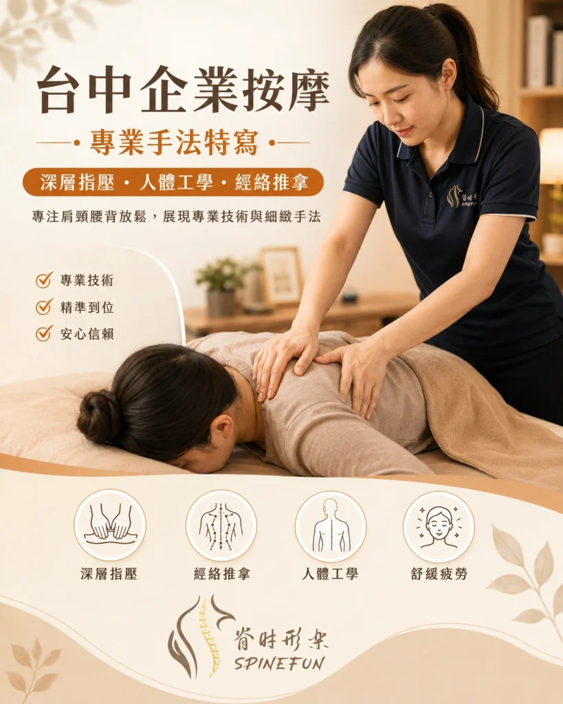 脊時形樂台中企業按摩服務